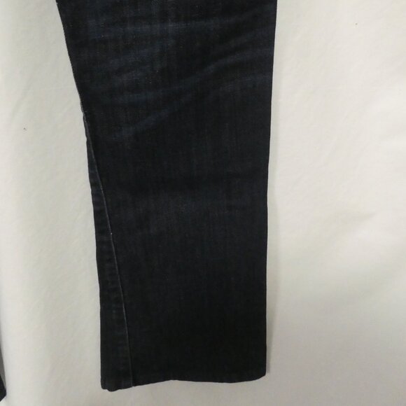 ROCK & REPUBLIC | size 10 | Blue Dark Wash Flare Jeans - Picture 16 of 16